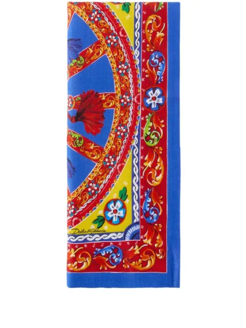 Dolce & Gabbana set of two linen napkins