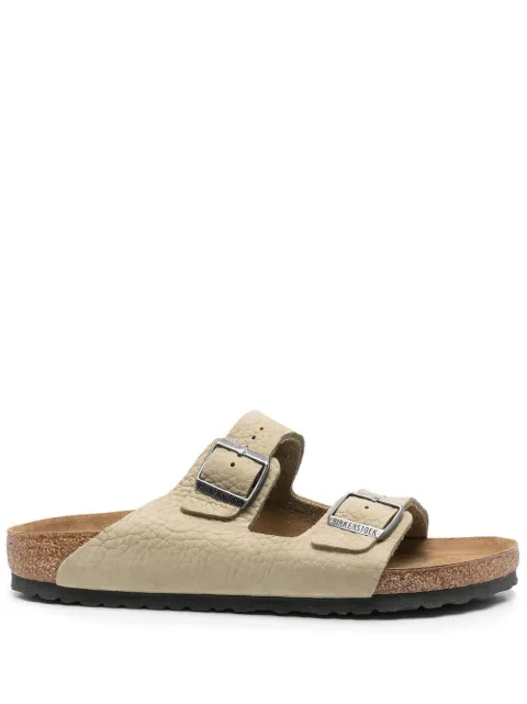 Birkenstock Arizona grained-leather sandals
