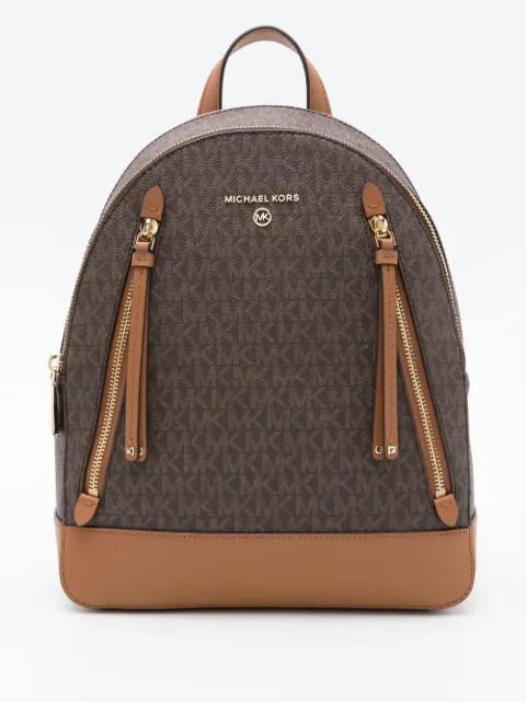 michael kors brooklyn 经典logo图案双肩包