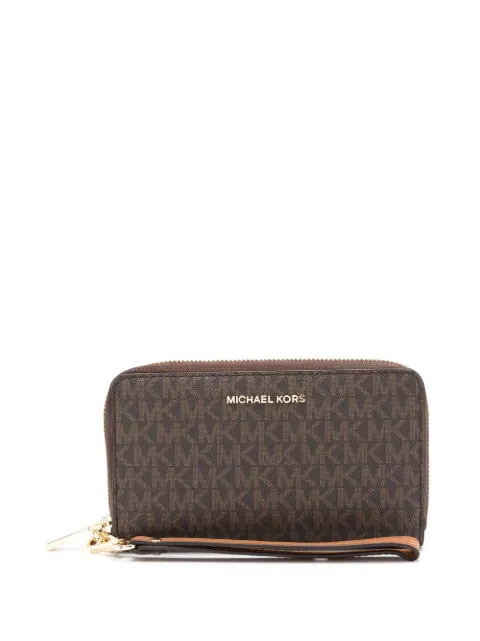 Michael Kors Jet Set logo-print wallet