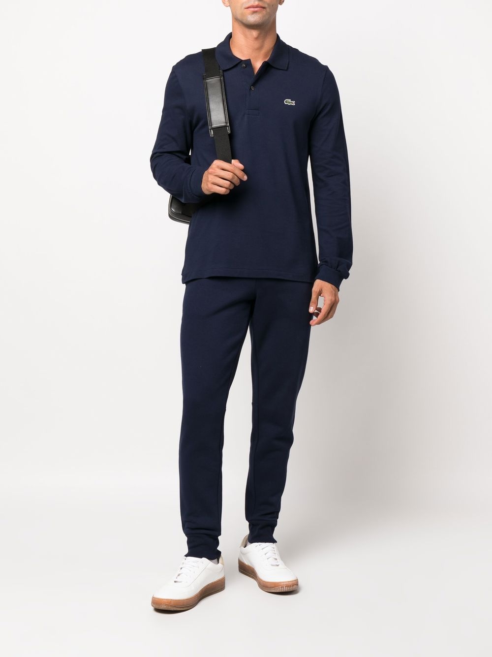 classic fit long-sleeved polo shirt — Image 3