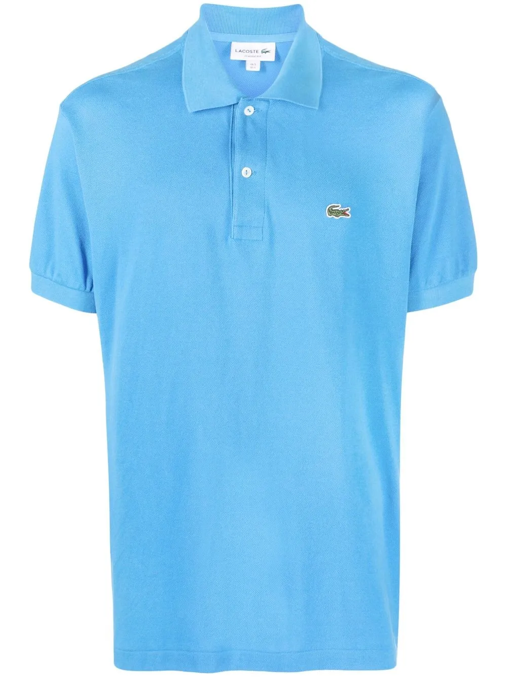

Lacoste logo-patch polo shirt - 4XA - BLUE