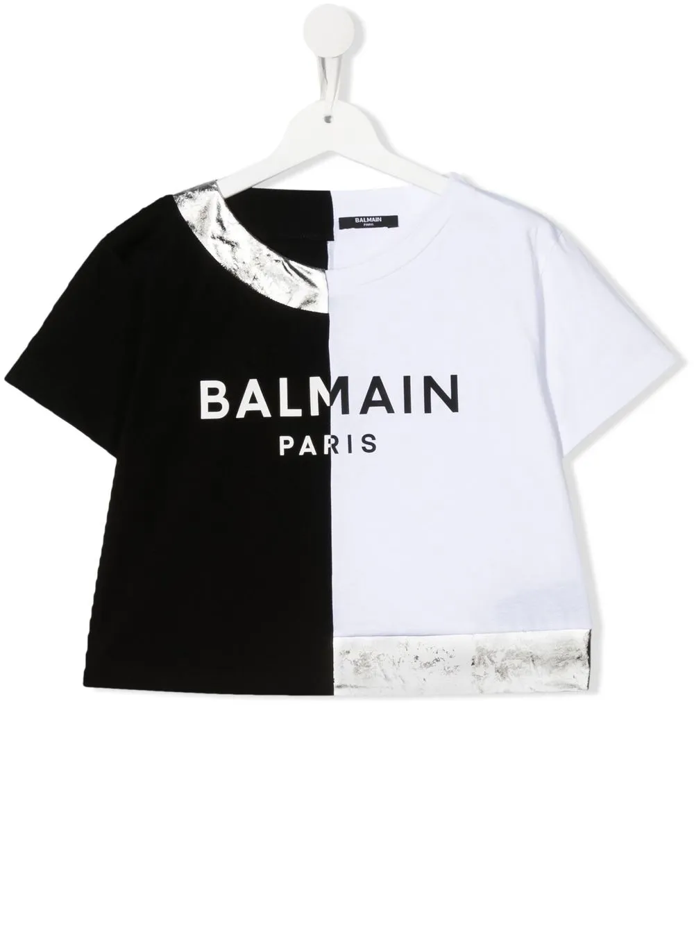 

Balmain Kids TEEN logo-print short-sleeve T-shirt - Black