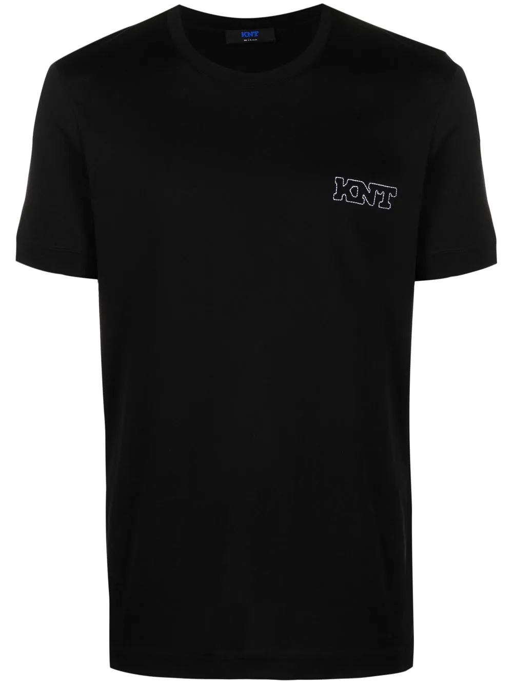 

Kiton playera con logo bordado - Negro