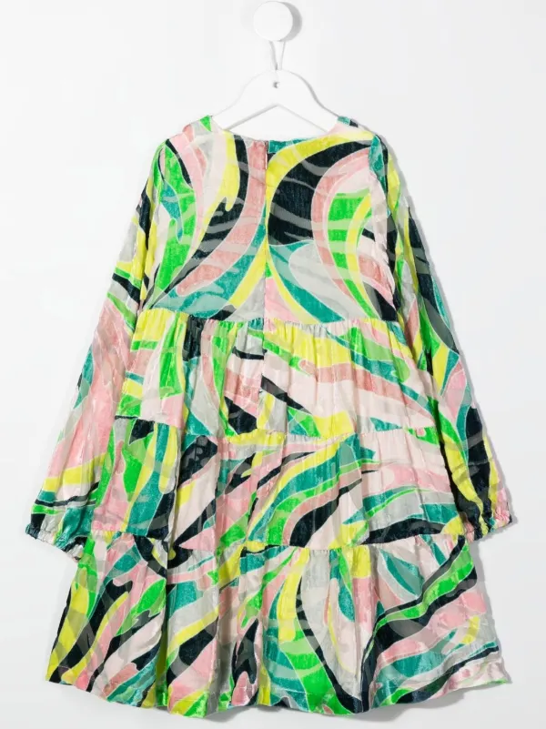 PUCCI Junior グラフィック ワンピース - Farfetch