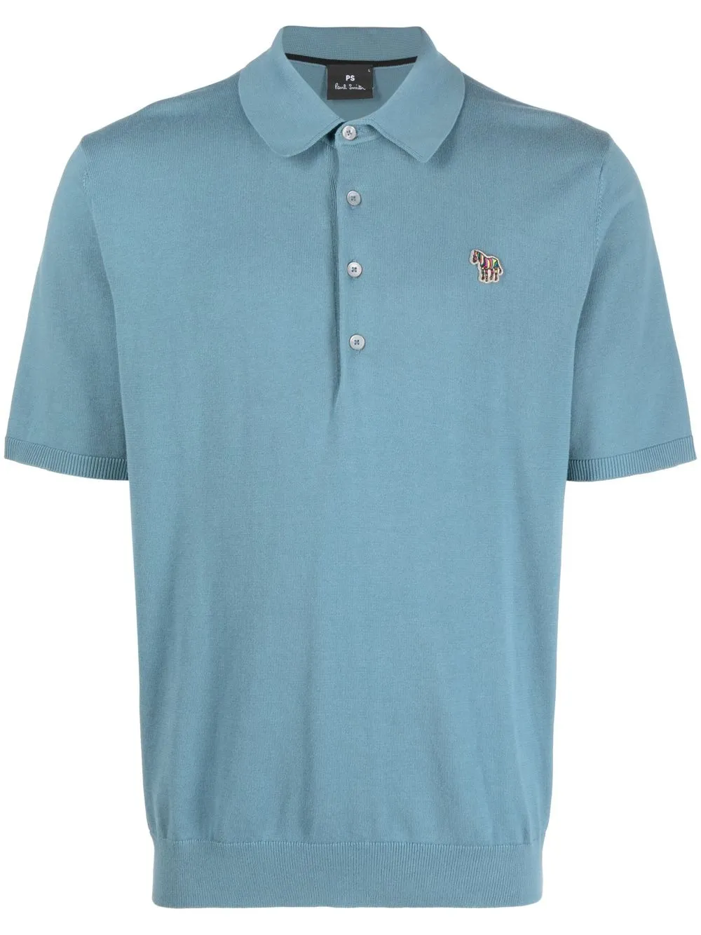 

PS Paul Smith playera tipo polo con logo bordado - Azul