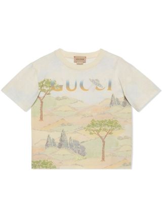 Gucci Kids グッチ・キッズ プリント Tシャツ - FARFETCH