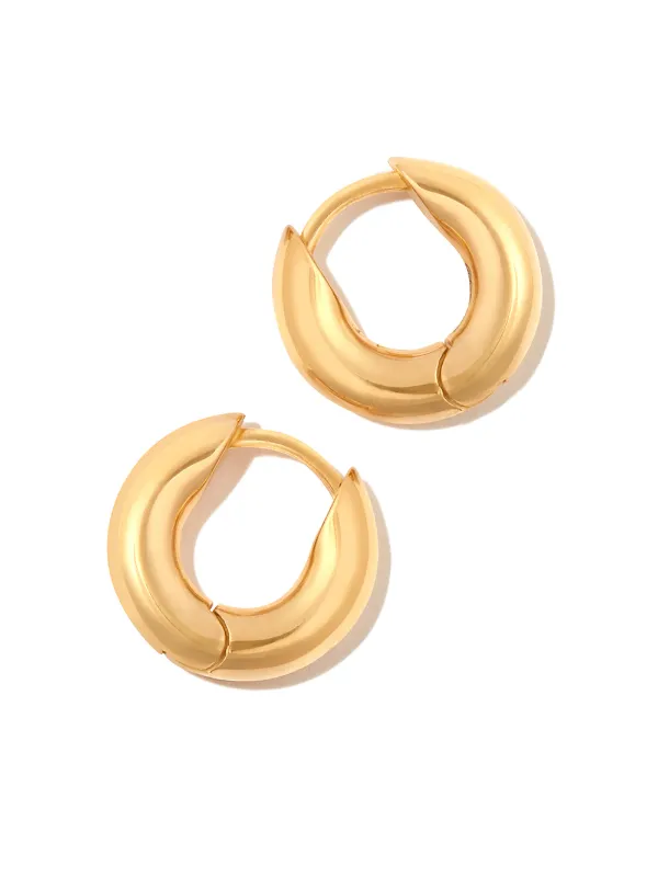 Hatton Labs フープピアス | ゴールドトーン | FARFETCH JP