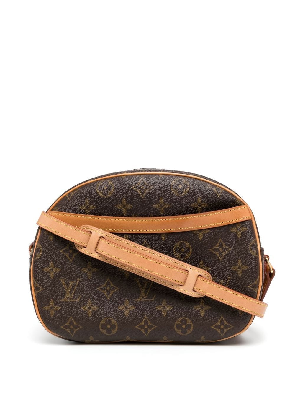 Pre-owned Louis Vuitton 2001  Blois Crossbody Bag In Brown