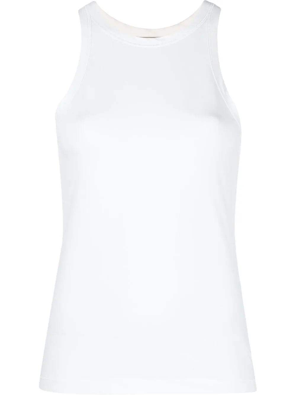 

12 STOREEZ Wide-trim tank top - Neutrals