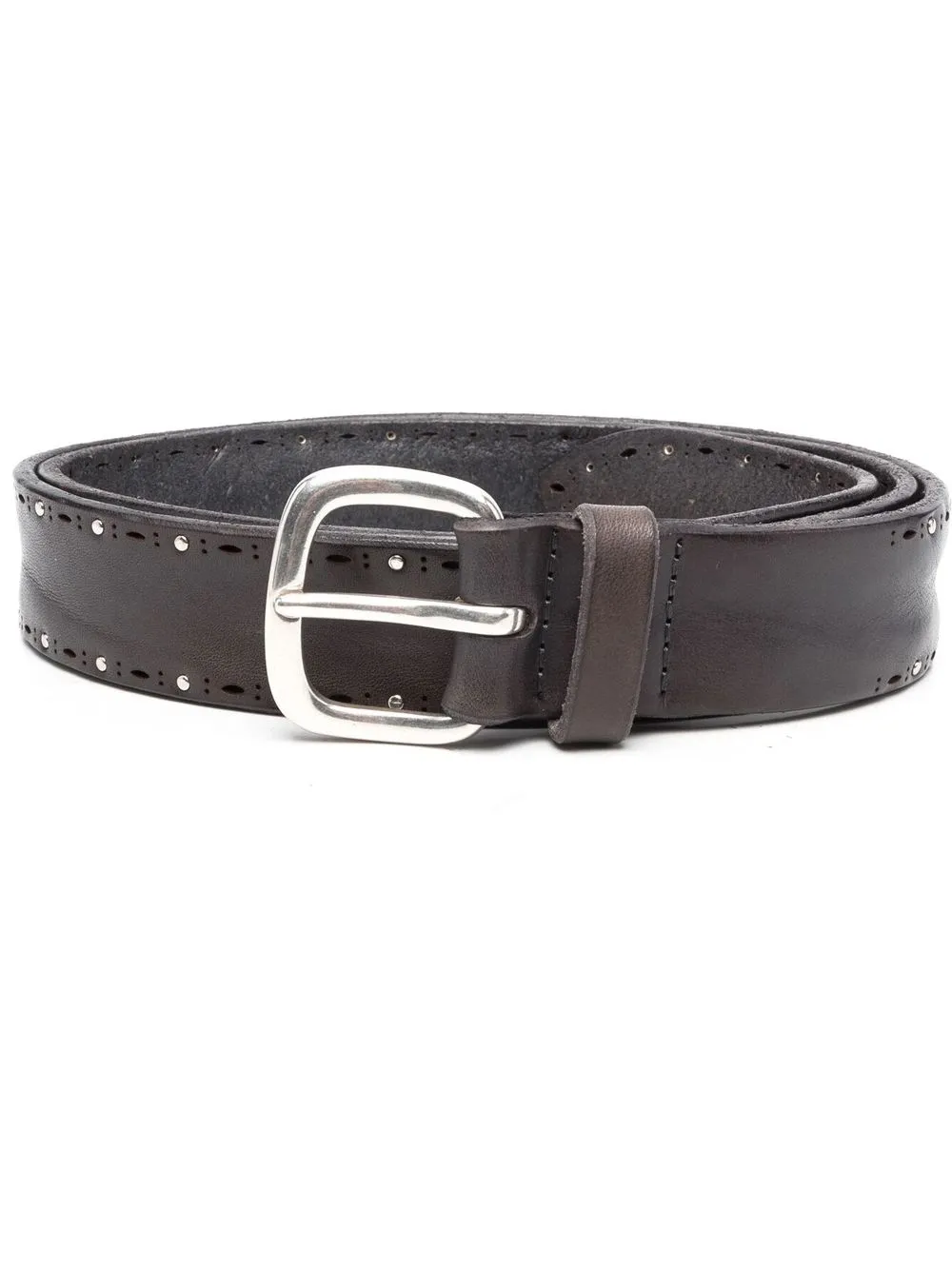 

Orciani stud-embellished buckled belt - Black