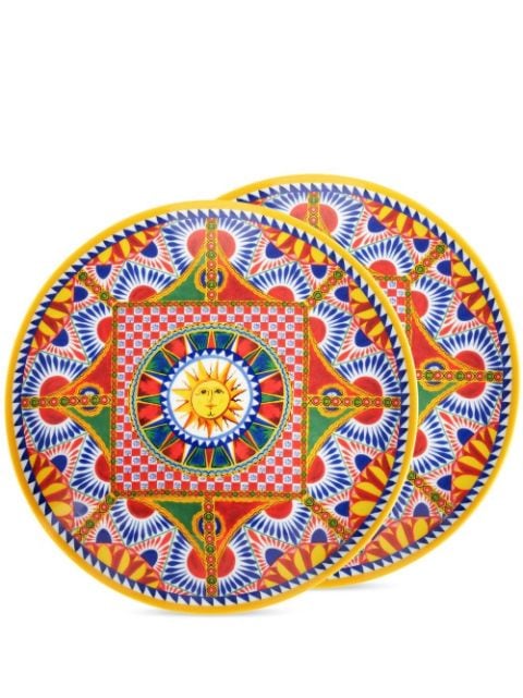 Dolce & Gabbana set-of-two dinner plates