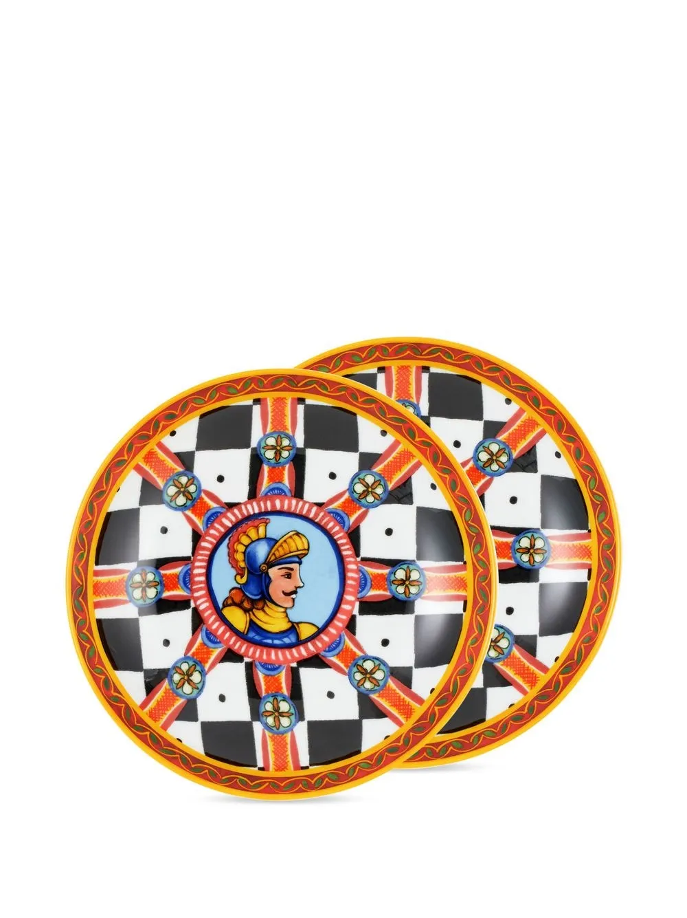 porcelain soup plates (set of 2)