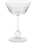 Dolce & Gabbana logo-embellished champagne glass - White