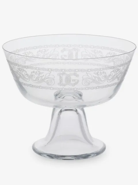 Dolce & Gabbana logo-embossed fruit bowl