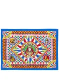 Dolce & Gabbana Carretto-print placemat and napkin set - Multicolour