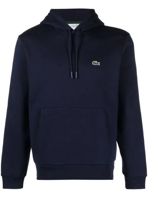Hoodie en polaire à patch logo - Lacoste - Modalova