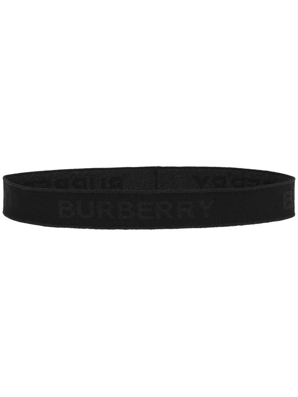 

Burberry jacquard-logo headband - Black