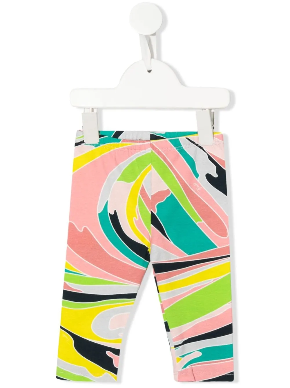 

PUCCI Junior abstract-print leggings - Pink