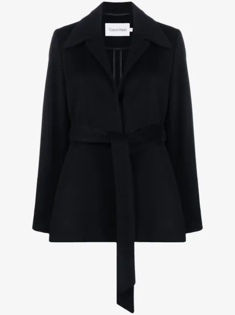 Calvin Klein single-breasted coat