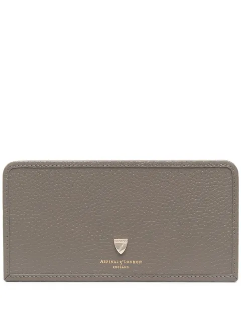 Aspinal Of London porte-lettres en cuir grainé