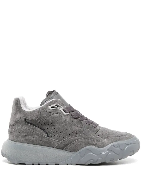 Suede grey alexander hot sale mcqueen