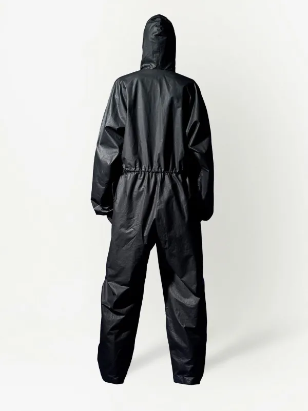 YEEZY GAP ENGINEERED BY BALENCIAGA COATED COTTON OVERALL | Black