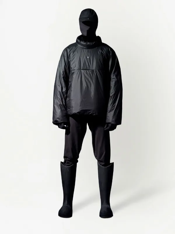 YEEZY GAP ENGINEERED BY BALENCIAGA MOCK NECK PULLOVER | Black