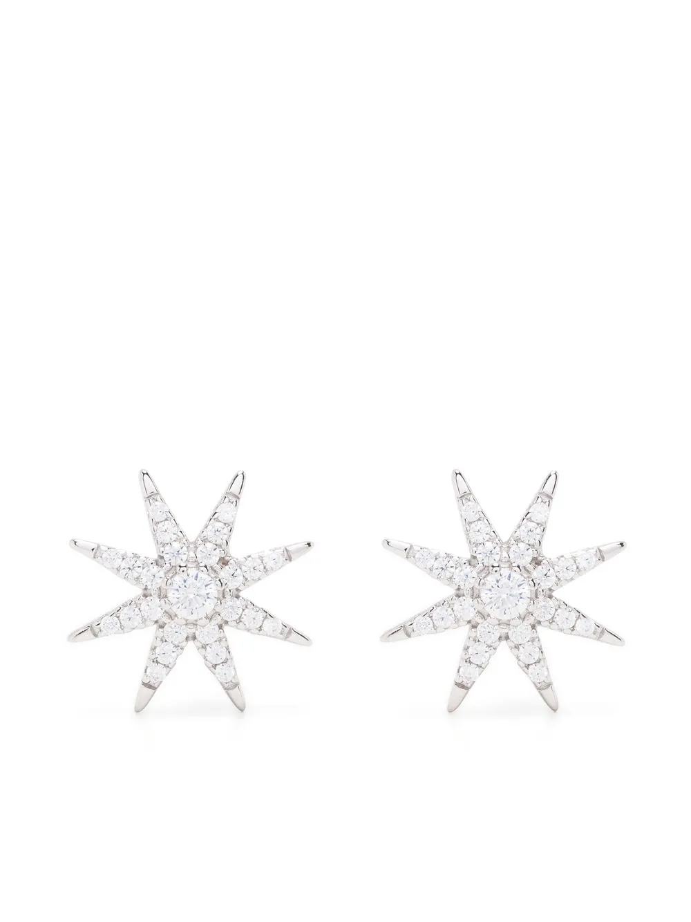 

CARAT* LONDON Vega crystal-embellished stud earrings - Silver