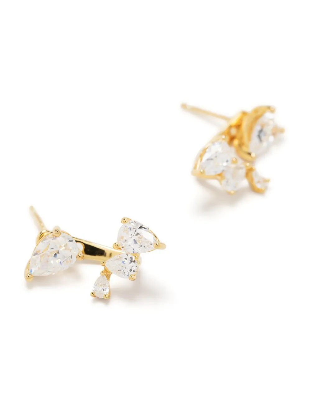 CARAT* LONDON Navis crystalembellished Earrings Farfetch