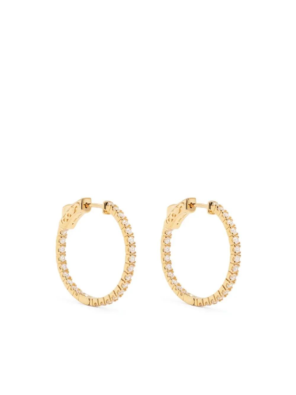 

CARAT* LONDON Cassie hoop earring - Yellow