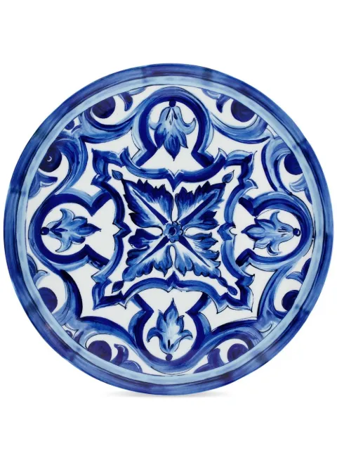 Dolce & Gabbana Blu Mediterraneo porcelain charger plate