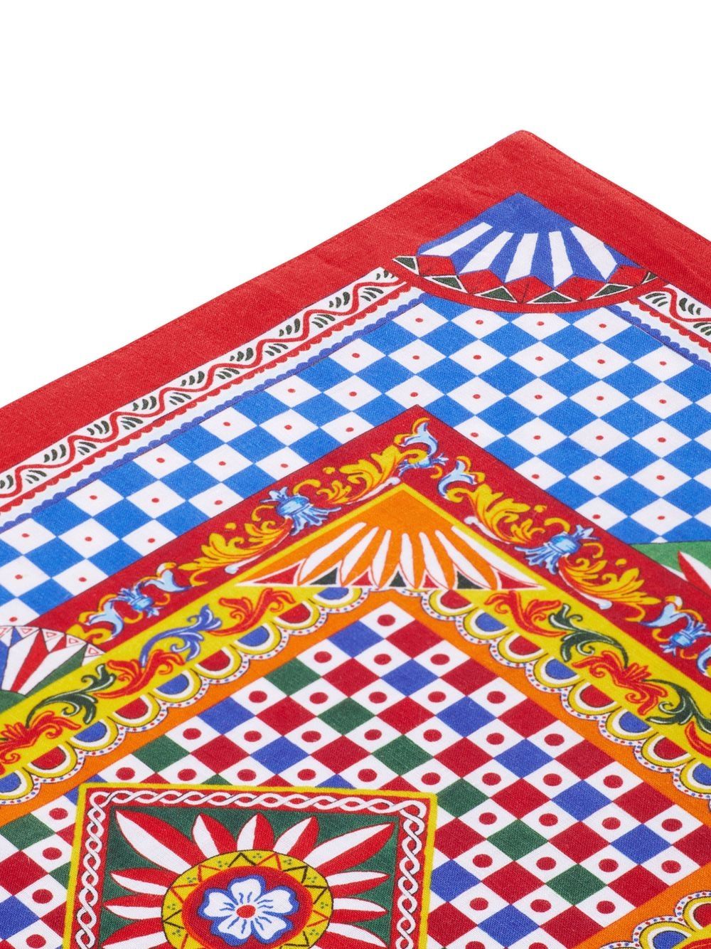 Shop Dolce & Gabbana Placemat-napkin Set In Multicolour