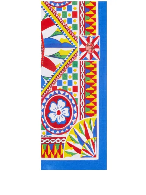 Dolce & Gabbana set of two linen napkins