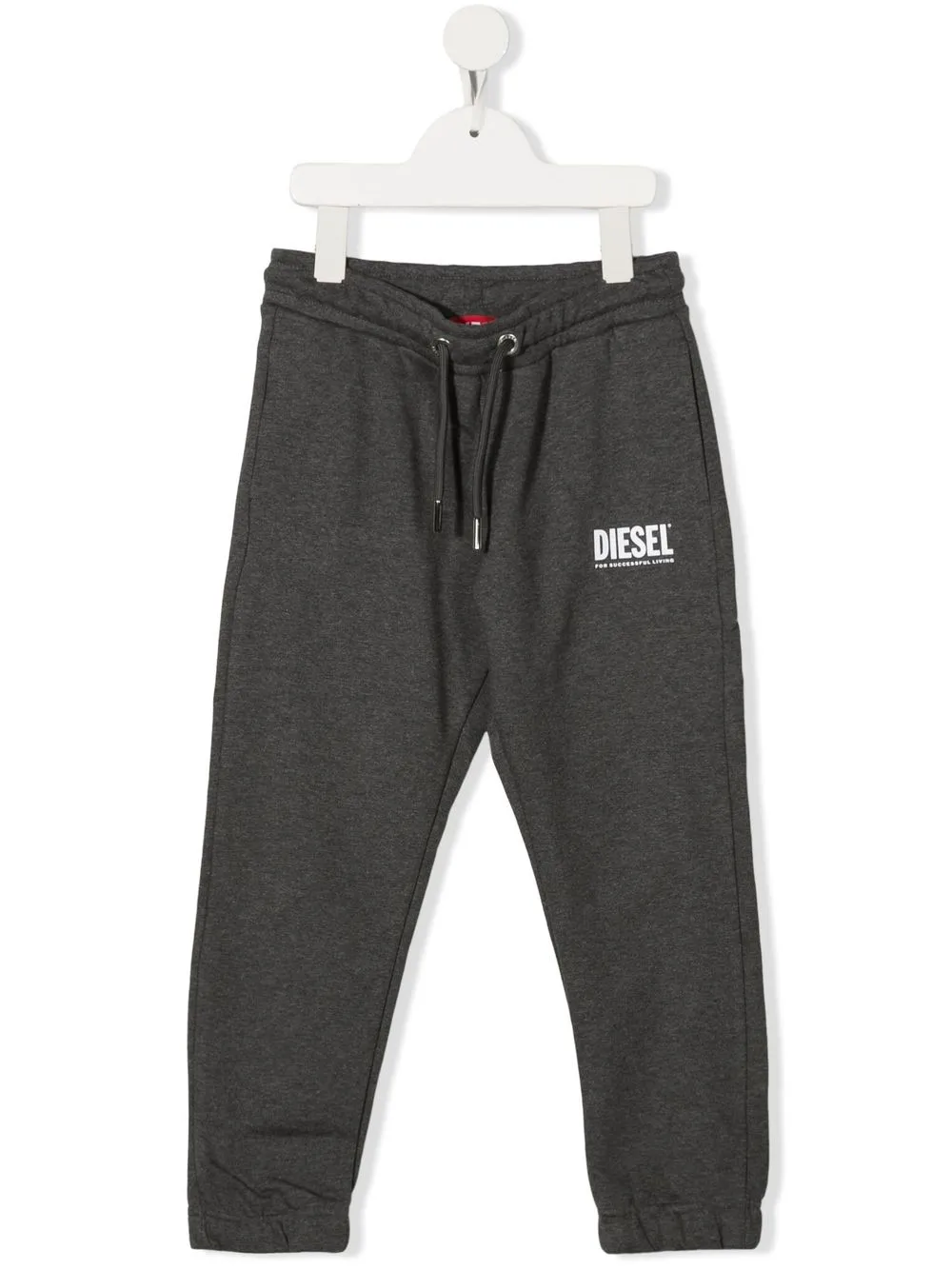 

Diesel Kids pants P-Hory con efecto de melange - Gris