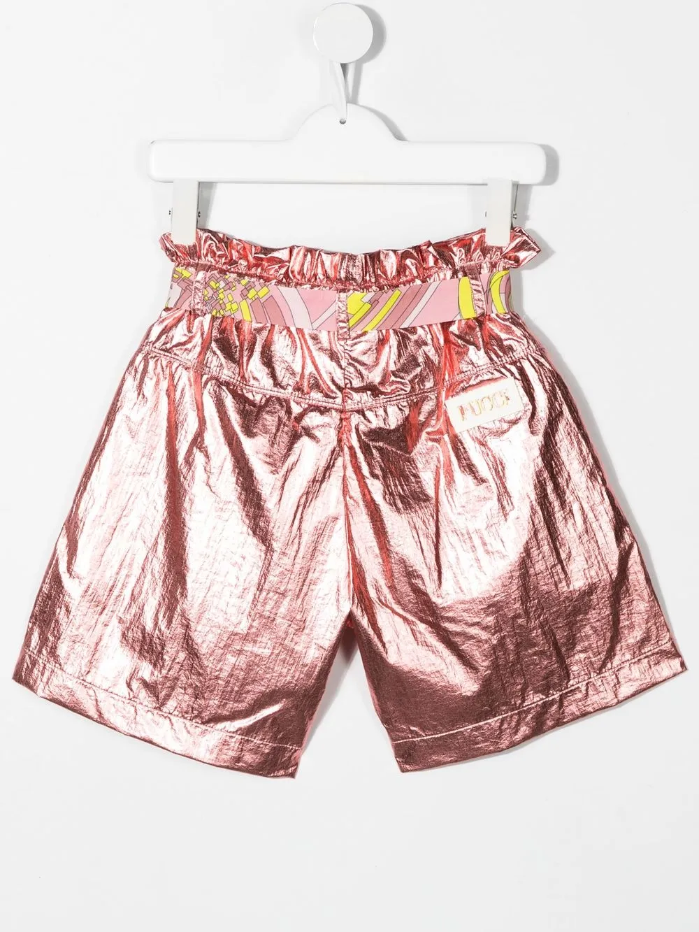 PUCCI Junior Shorts met metallic-effect - Roze