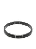 Roberto Demeglio diamond panel detail bangle - Silver