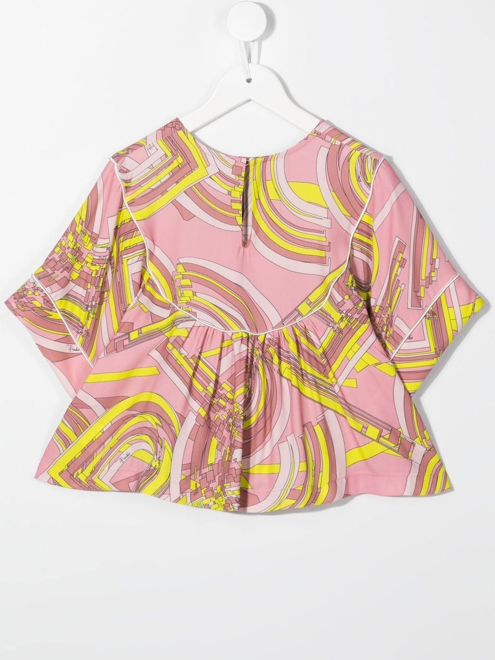 Image 2 of PUCCI Junior graphic-print tunic top