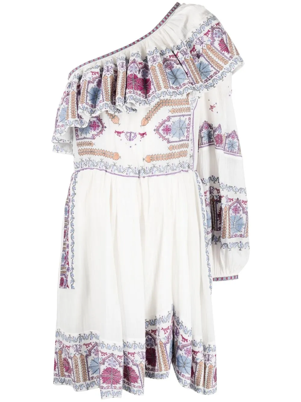 

Isabel Marant vestido corto Colbie - Blanco