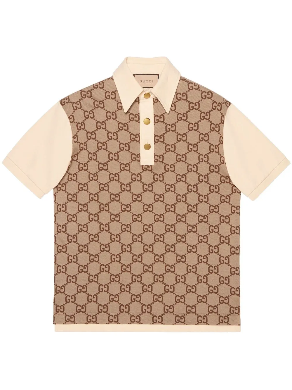 Gucci Maxi GG Monogram Polo Shirt - Farfetch