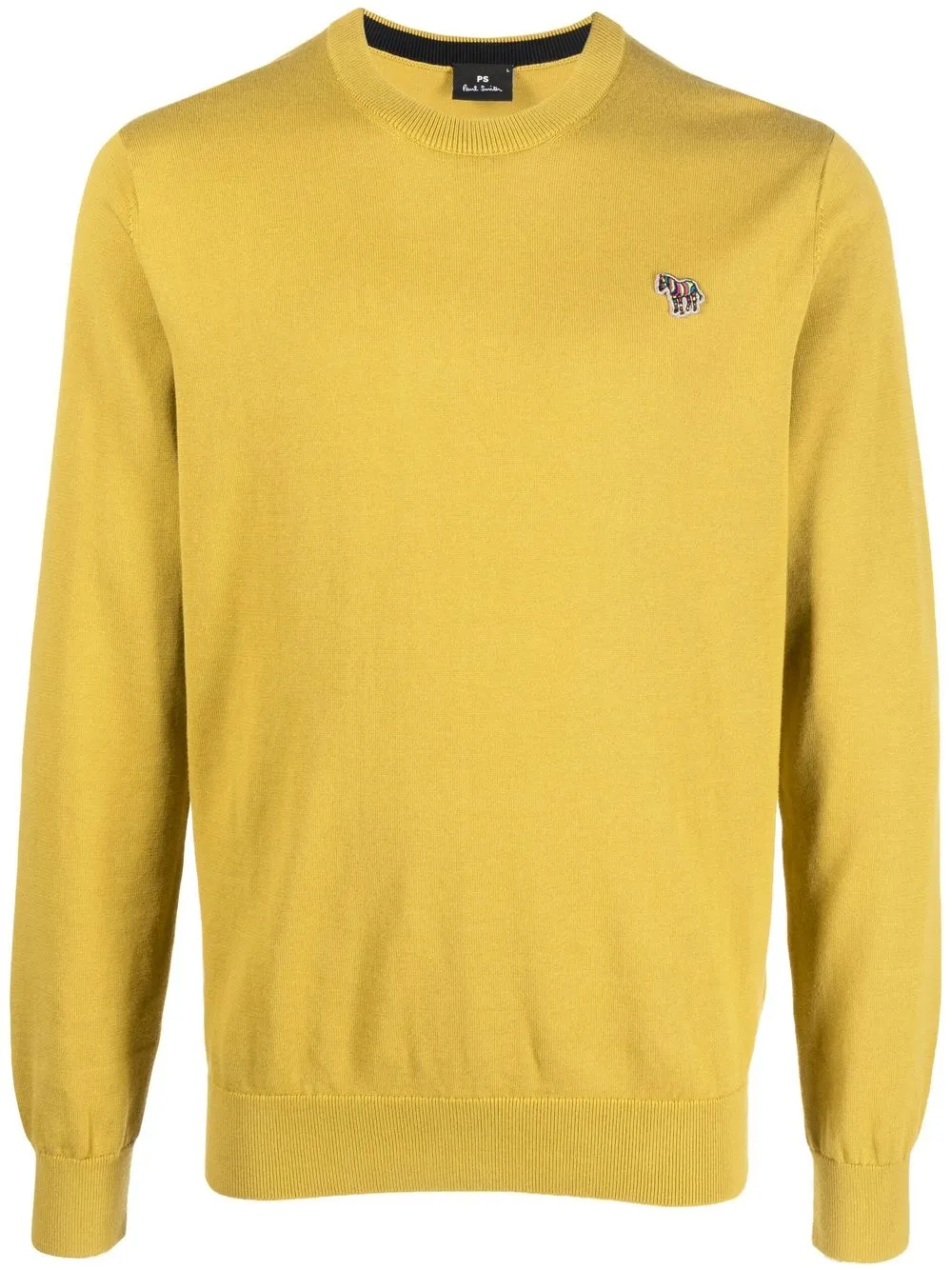 

PS Paul Smith organic-cotton logo-print sweatshirt - Yellow