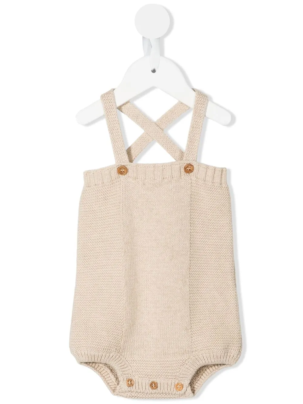 

NANOS crochet-design overall bloomers - Neutrals