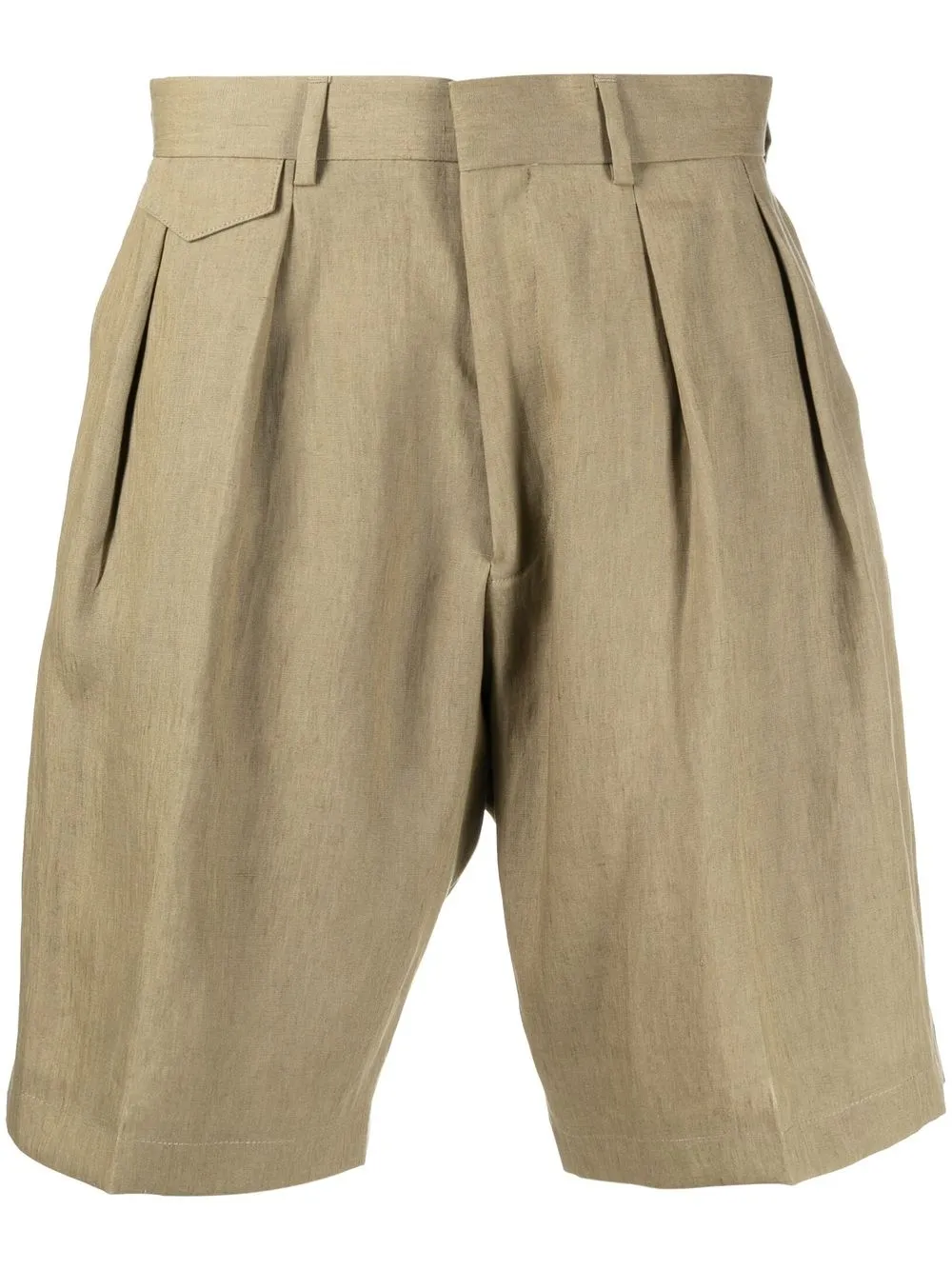 

Paul Smith bermudas con pinzas - Verde