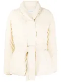 Calvin Klein down wrap puffer jacket - Neutrals
