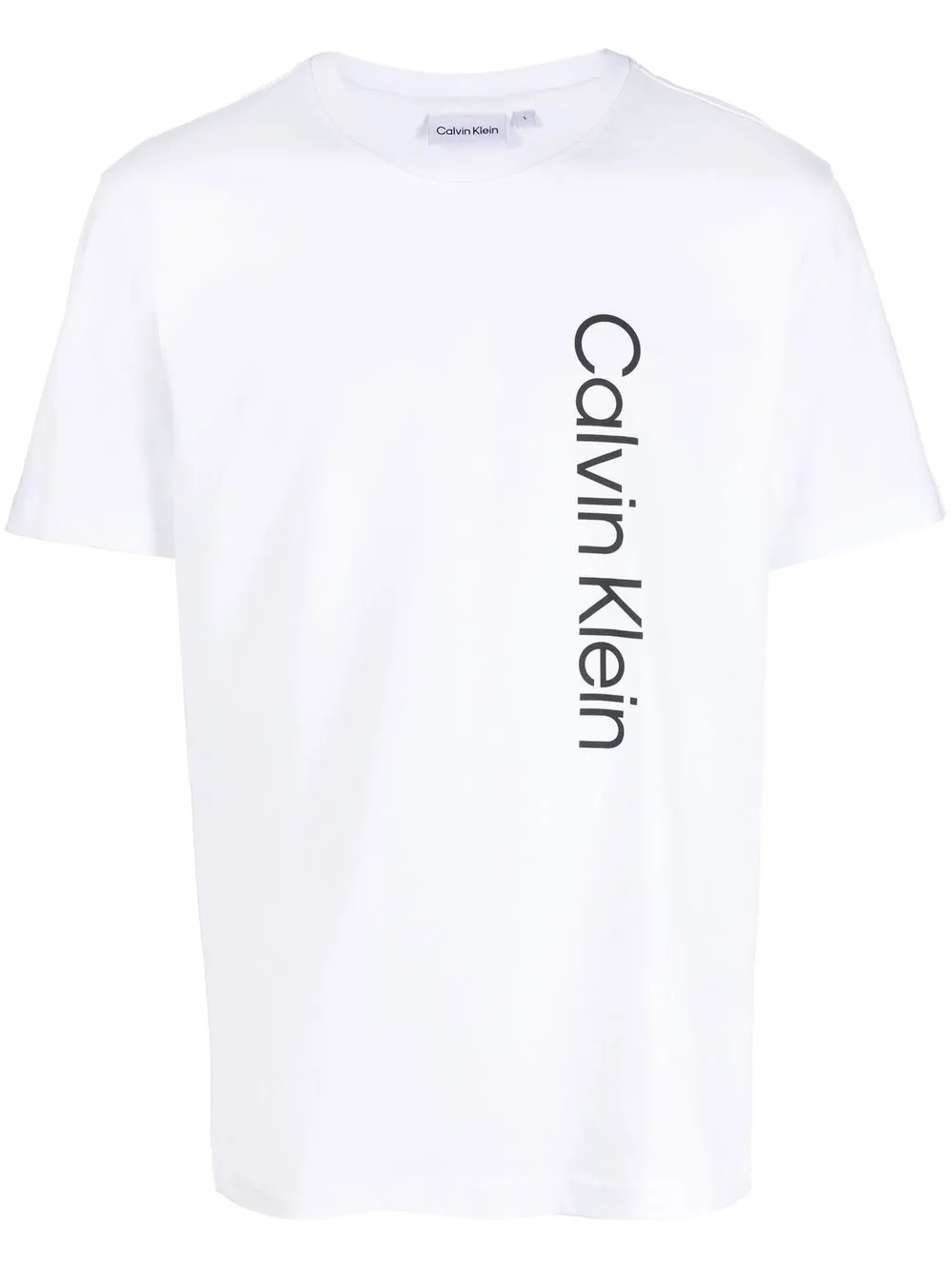 

Calvin Klein playera manga corta con logo estampado - Blanco