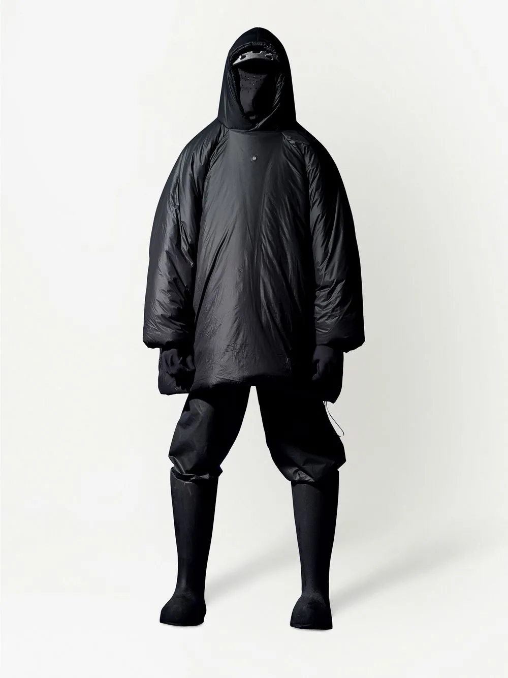Yeezy Gap Engineered By Balenciaga T Cut Puffer In Black