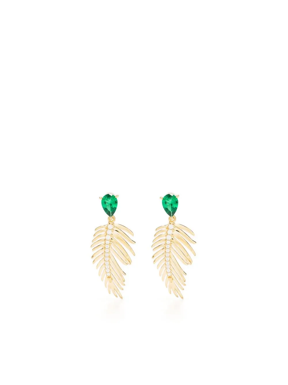 

CARAT* LONDON Palma drop earrings - Gold