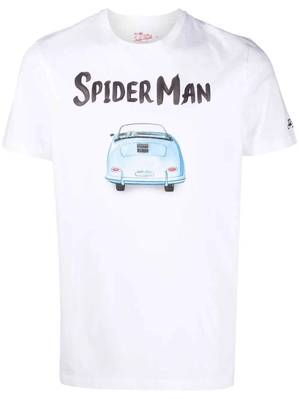 

MC2 Saint Barth Spiderman graphic-print T-shirt - White