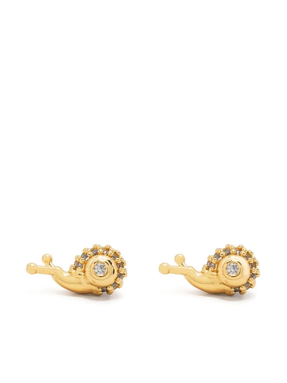 

Kate Spade aretes con detalle de caracol - Dorado