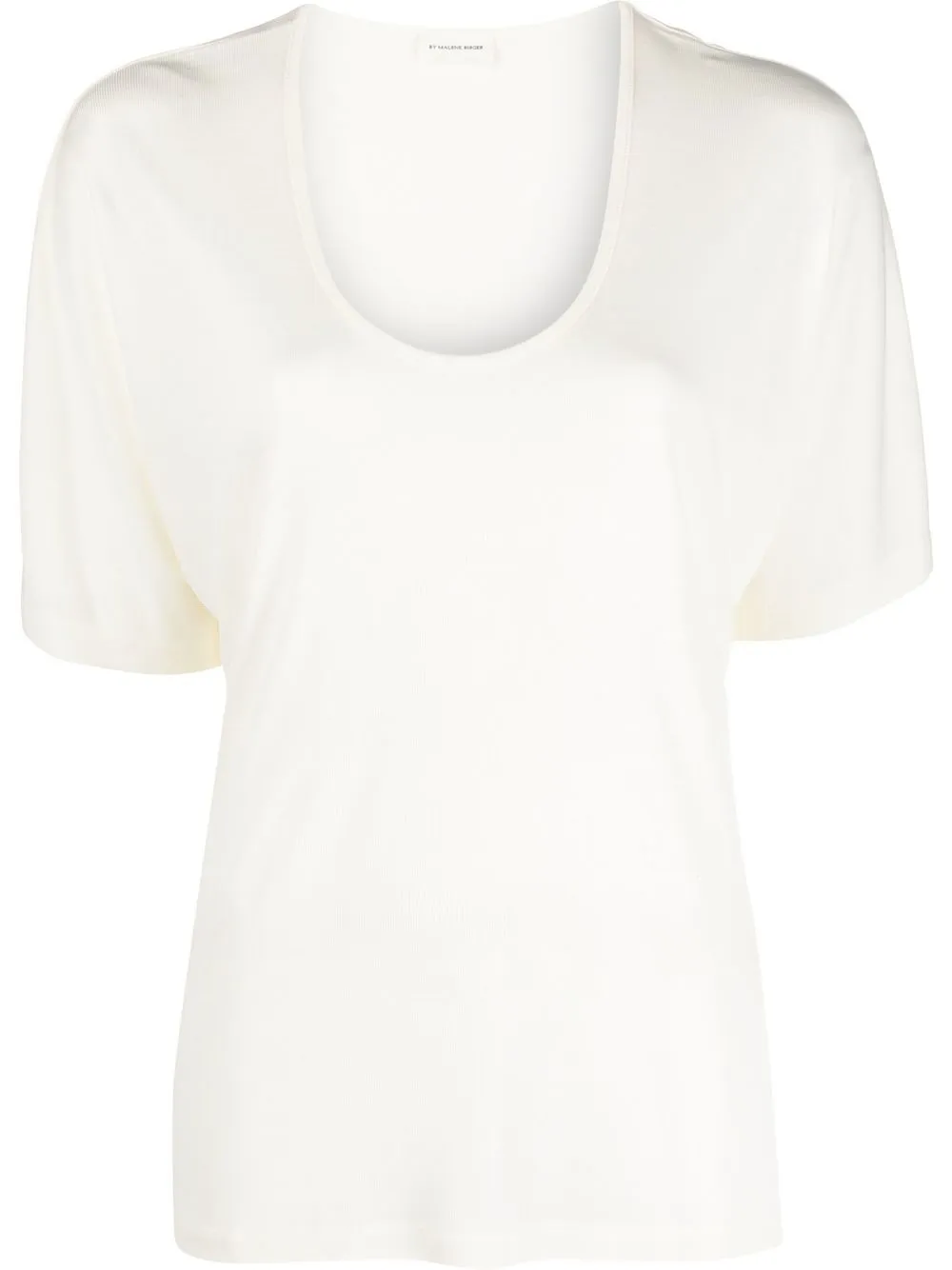 

By Malene Birger playera manga corta con cuello redondo - Neutro